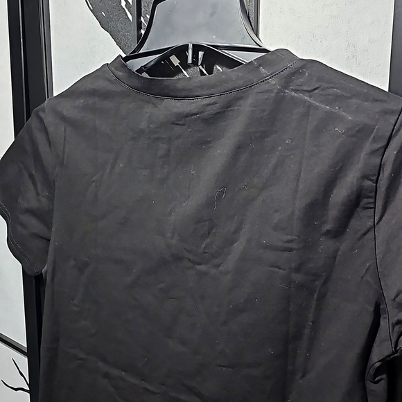 Black Lives Matter I Can't Breathe V Neck Tee Shirt Size Small NWT - Picture 4 of 5